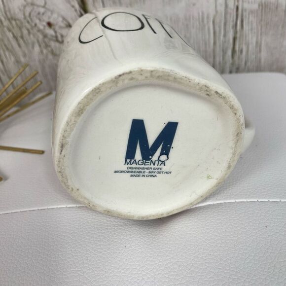 Rae Dunn Magenta Rare Original OG COFFEE Mug - Picture 5 of 5